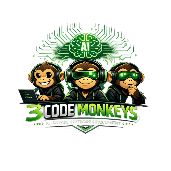 3 Code Monkeys logo